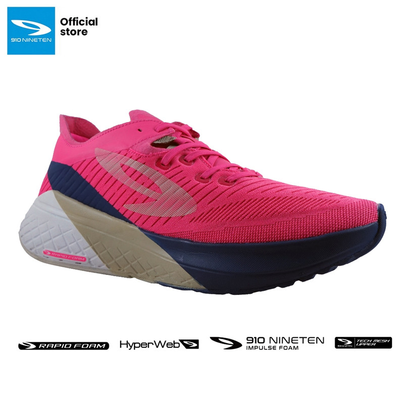 Jual Sepatu Lari Nineten Hanna 1.0 Pink Original N32541684512308 - v3.ncrsport.com