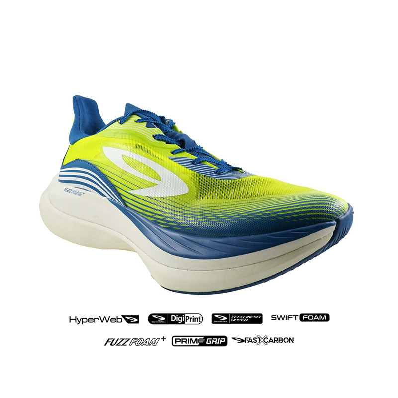 Jual Sepatu Lari Nineten Haze Pro Neon Putih Hijau Original N62671110923 - v3.ncrsport.com