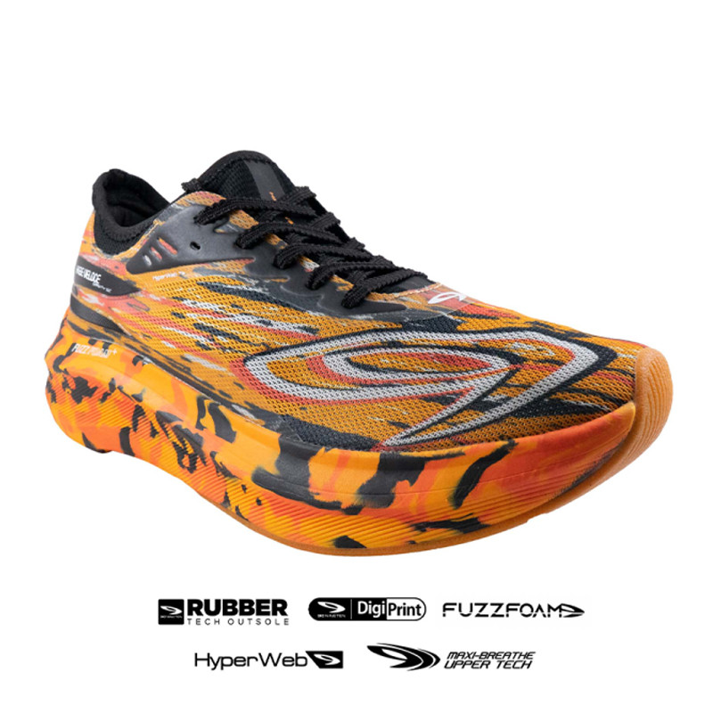 Jual Sepatu Lari Nineten Haze Veloce Gravity Hitam Orange Original N76713425042401 - v3.ncrsport.com