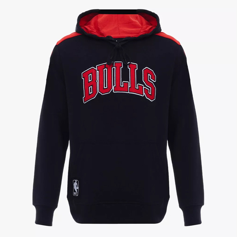 Jual Baju Basket Nba Long Sleeve Hoodie Patch Chicago Bulls Black Original Nbacbhd01Bk - v3.ncrsport.com