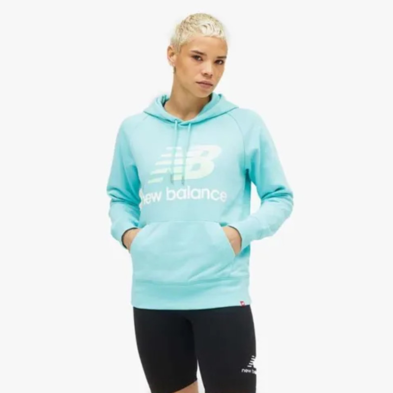 Jual Baju Sneakers Wanita New Balance Wmns Essentials Pullover Hoodie Black Original Newawt03550B - v3.ncrsport.com