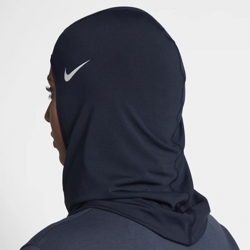 Jual Aksesoris Basket Nike Pro Hijab Navy Blue Original Njnk14942 - v3.ncrsport.com