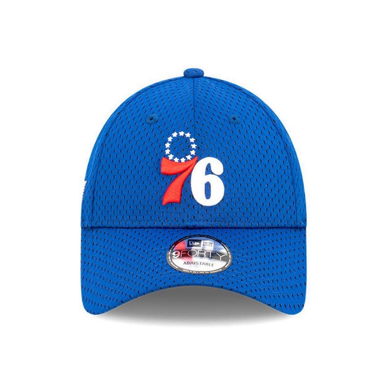 Jual Topi Basket New Era 940 Philadelphia 76Ers Mesh Snapback Blue Original Nra13058303 - v3.ncrsport.com