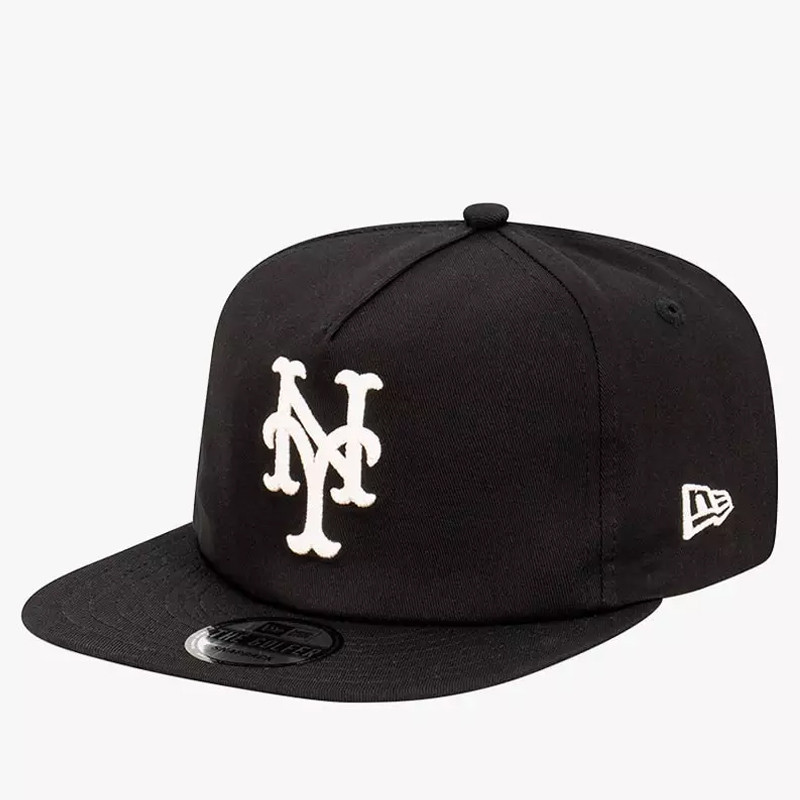 Jual Topi Sneakers New Era New York Mets Black Chain Stitch 2.0 The Golfer Snapback Black Original Nra13108138 - v3.ncrsport.com