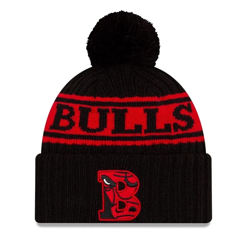 Jual Topi Basket New Era Nba Draft Chicago Bulls Beanie Black Red Original Nra60143868005Osm - v3.ncrsport.com