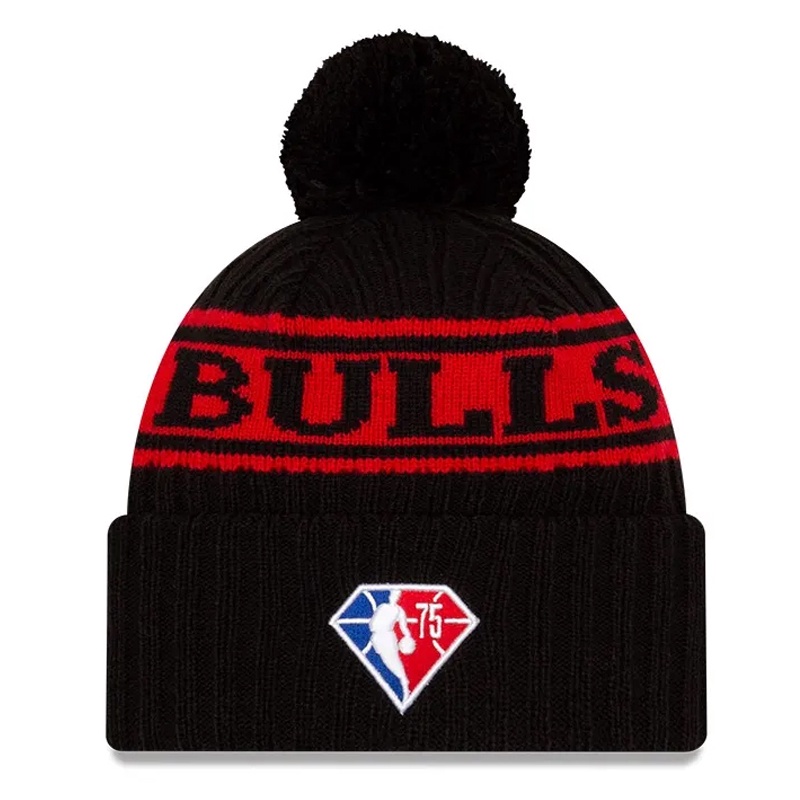 Jual Topi Basket New Era Nba Draft Chicago Bulls Beanie Black Red Original Nra60143868005Osm - v3.ncrsport.com