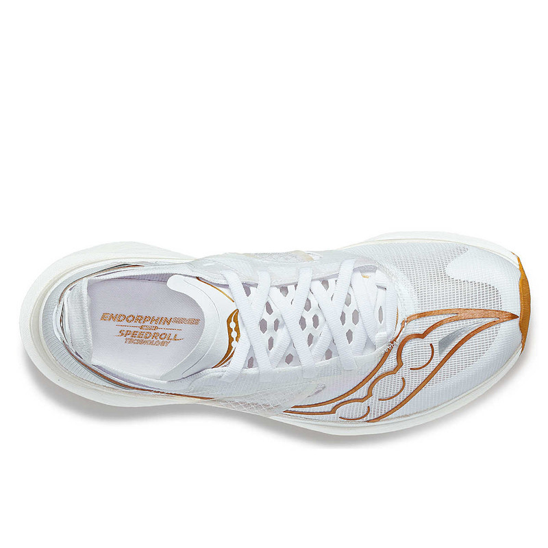 Jual Sepatu Lari Wanita Saucony Wmns Endorphin Elite White Gold Original S10768-13 - v3.ncrsport.com