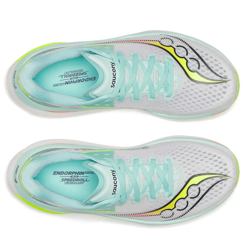 Jual Sepatu Lari Wanita Saucony Wmns Endorphin Azura White - Splash Original S11070-124 - v3.ncrsport.com