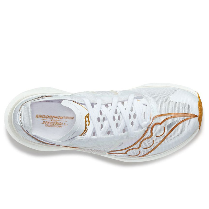 Jual Sepatu Lari Saucony Endorphin Elite White Gold Original S20768-13 - v3.ncrsport.com