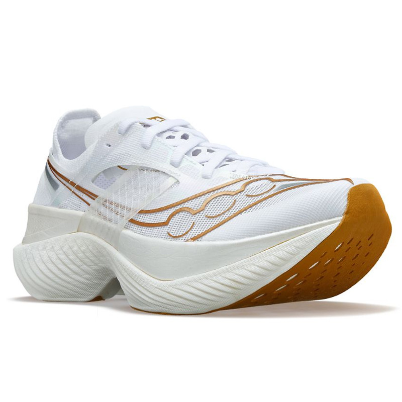 Jual Sepatu Lari Saucony Endorphin Elite White Gold Original S20768-13 - v3.ncrsport.com