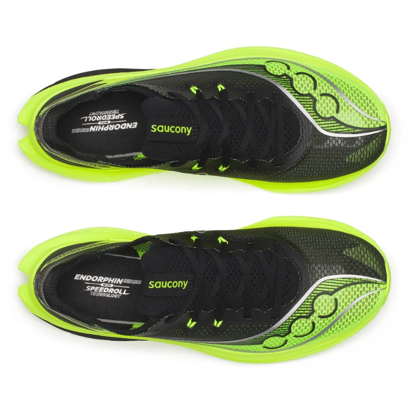 Jual Sepatu Lari Saucony Endorphin Pro 5 Citron-Black Original S21064-130 - v3.ncrsport.com