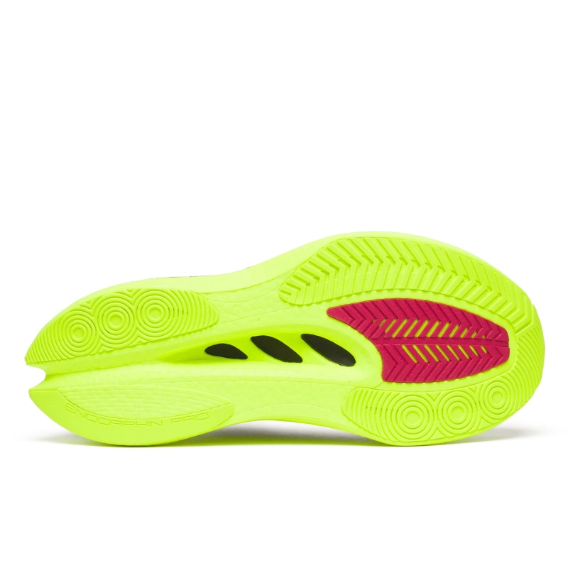 Jual Sepatu Lari Saucony Endorphin Pro 5 Citron-Black Original S21064-130 - v3.ncrsport.com