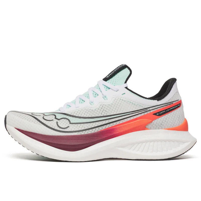 Jual Sepatu Lari Saucony Endorphin Pro 5 White - Crimson Original S21064-172 - v3.ncrsport.com