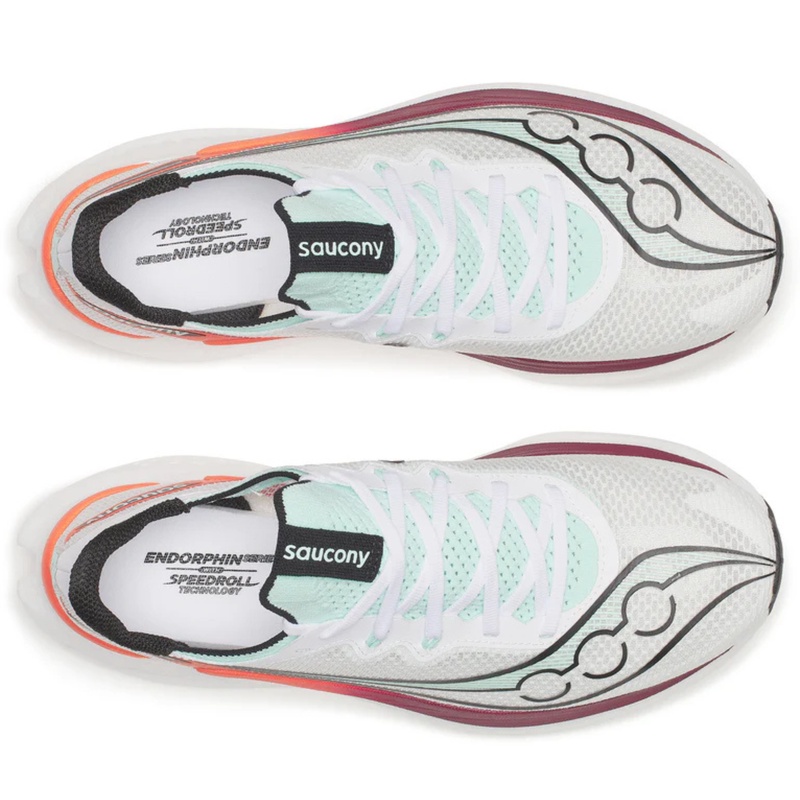 Jual Sepatu Lari Saucony Endorphin Pro 5 White - Crimson Original S21064-172 - v3.ncrsport.com