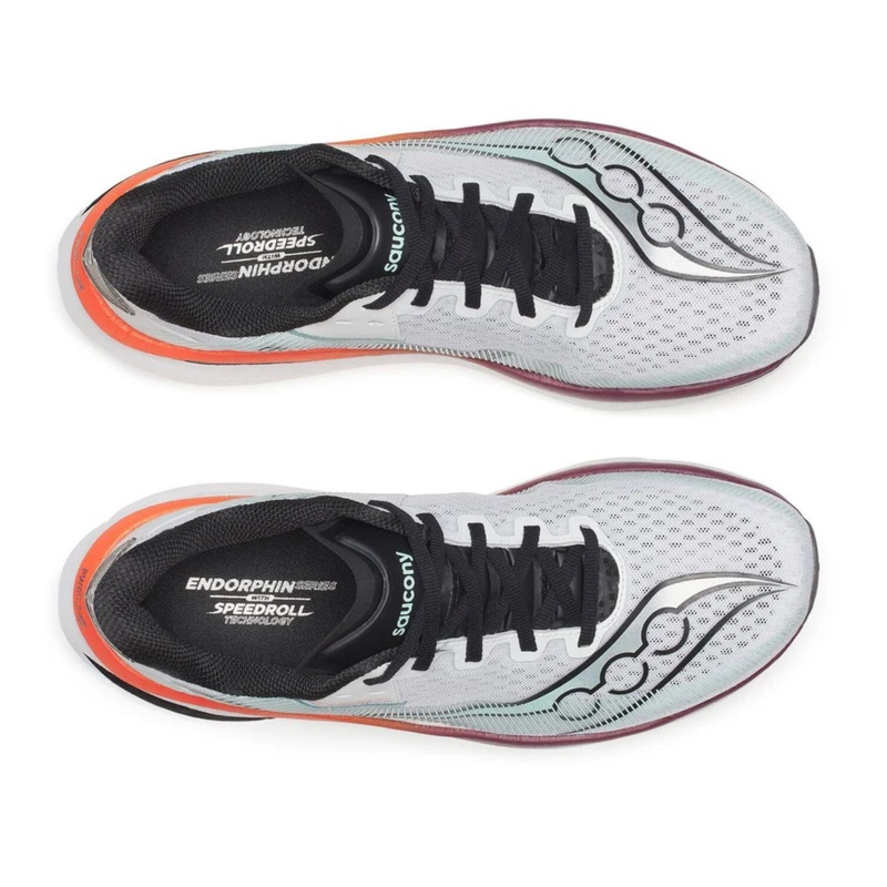 Jual Sepatu Lari Saucony Endorphin Azura White - Crimson Original S21070-172 - v3.ncrsport.com