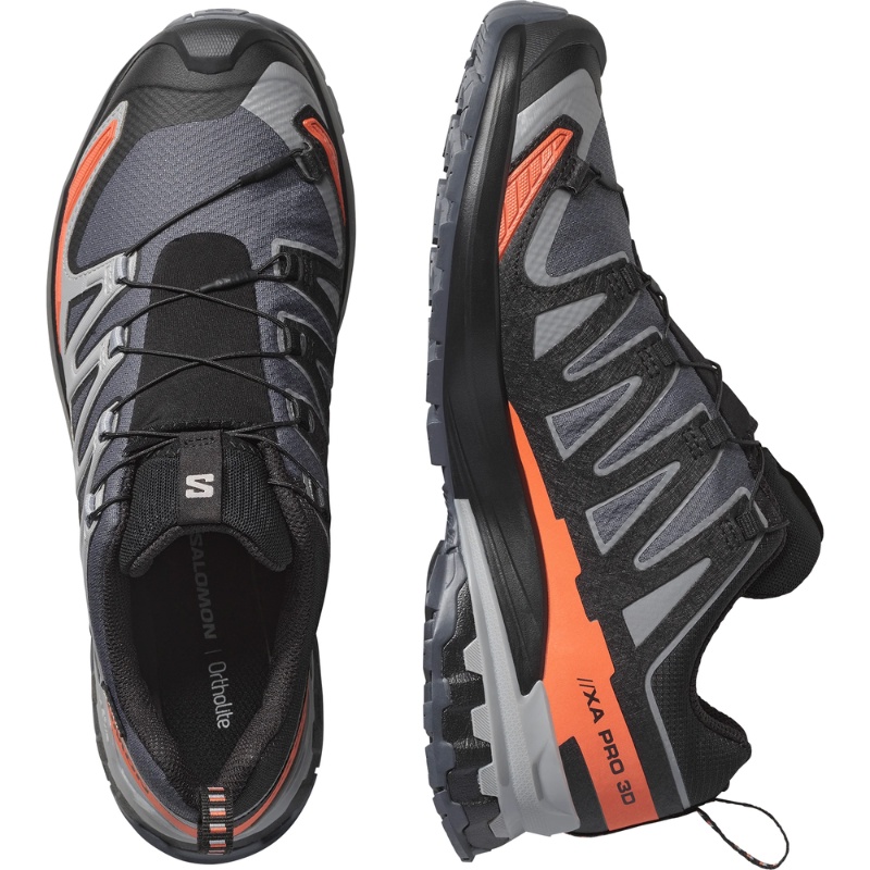 Jual Sepatu Lari Salomon Xa Pro 3D V9 Gore-Tex Turbulence - Black Original Sall478175 - v3.ncrsport.com