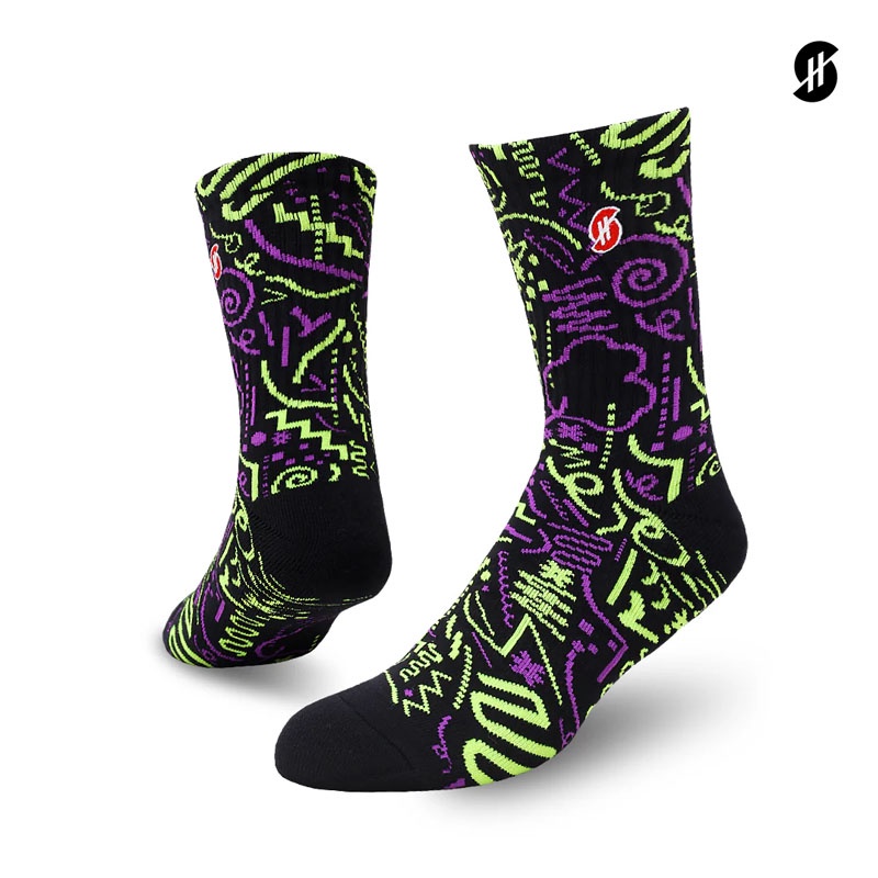 Jual Kaos Kaki Basket Stay Hoops Performance Sock Squiggle Multicolor Original Sck-1658-Per-Mix-As-23B - v3.ncrsport.com