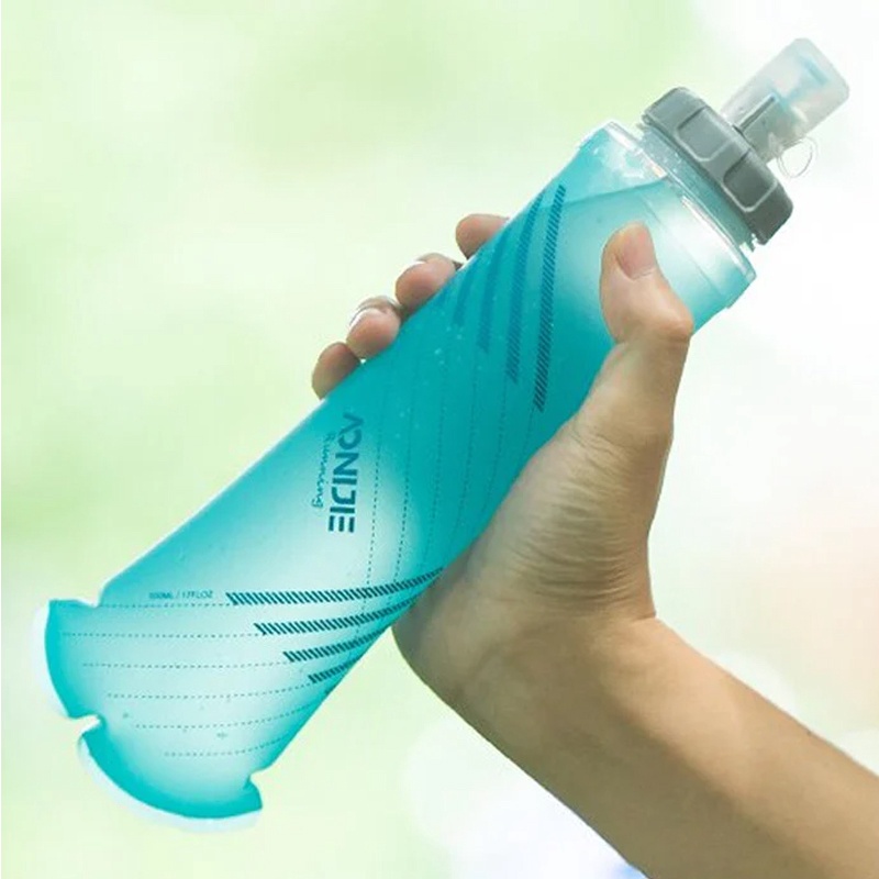 Jual Botol Minum Lari Aonijie Soft Flask 500Ml Water Bottle Blue Original Sd24B-500Ml - v3.ncrsport.com