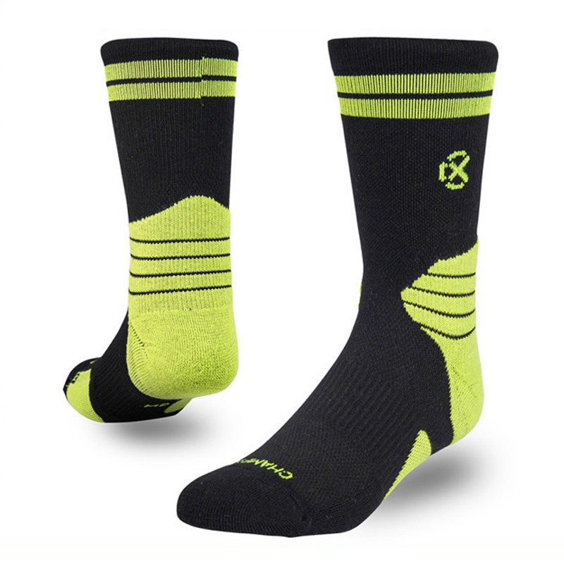 Beli Kaos Kaki Basket Rechampx Performance Crew Sock 1X Black Volt Original Skpc101090