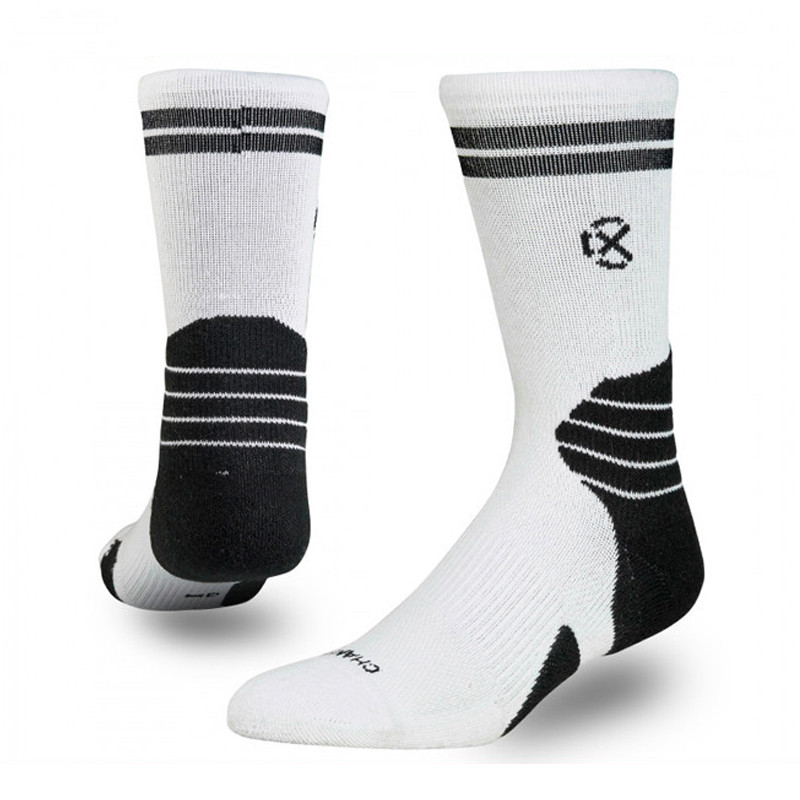 Jual Kaos Kaki Basket Rechampx Performance Crew Sock 1X White Black Original Skpc101100 - v3.ncrsport.com