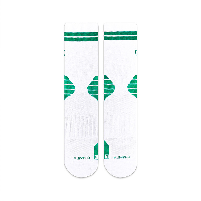 Jual Kaos Kaki Basket Rechampx Performance Crew Sock 1X White Green Original Skpc101130 - v3.ncrsport.com