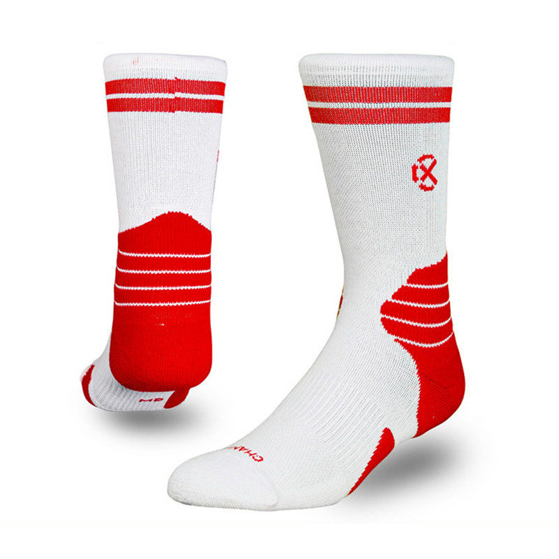 Jual Kaos Kaki Basket Rechampx Performance Crew Sock 1X White Red Original Skpc101160 - v3.ncrsport.com