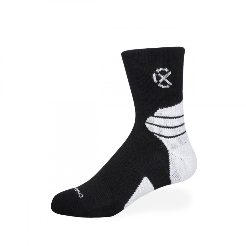 Jual Kaos Kaki Basket Rechampx Performance Quarter Sock 1X Black White Original Skpq101001 - v3.ncrsport.com