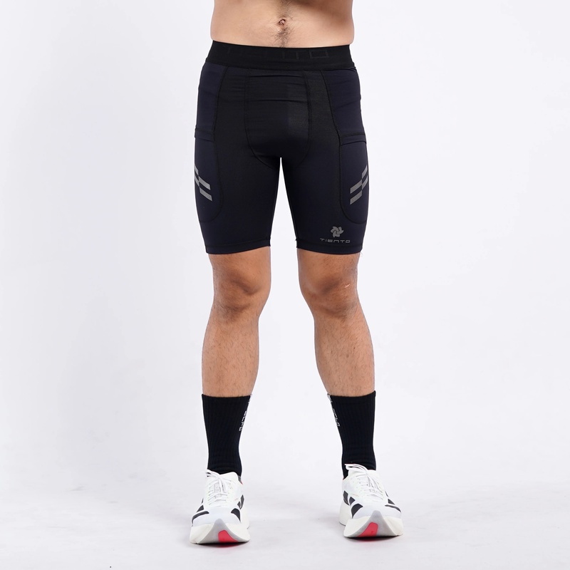 Jual Celana Lari Tiento Legging Short Pants Kroom Black Original Sp-Kroom-Men-Black - v3.ncrsport.com