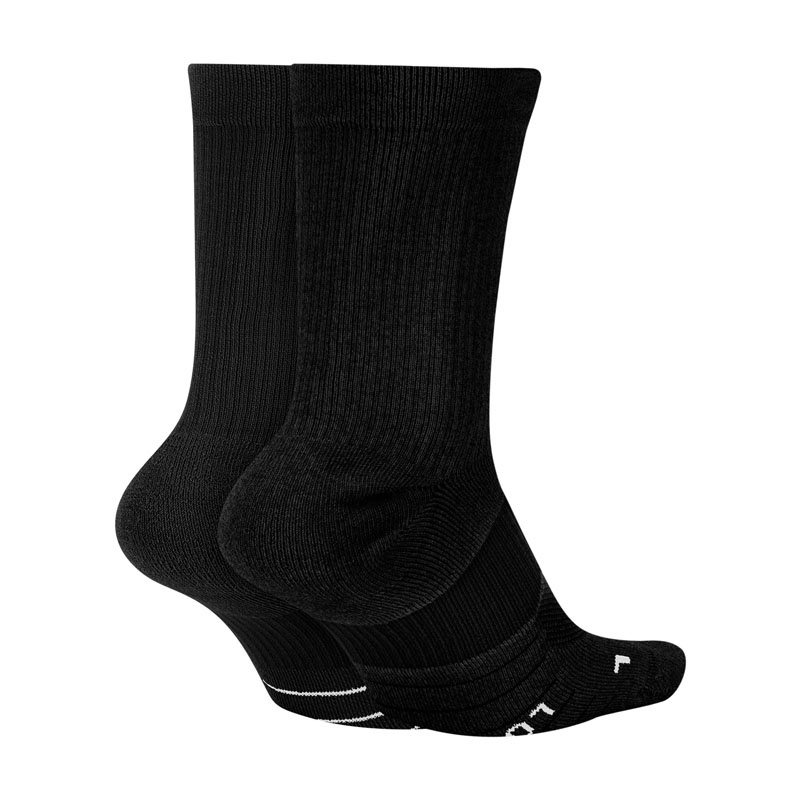 Jual Kaos Kaki Lari Nike Multiplier Crew Socks 2 Pairs Black White Original Sx7557-010 - v3.ncrsport.com