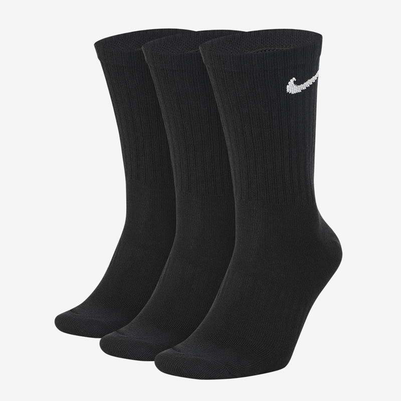 Jual Kaos Kaki Training Nike 3Pk Everyday Lightweight Socks Black Original Sx7676-010 - v3.ncrsport.com