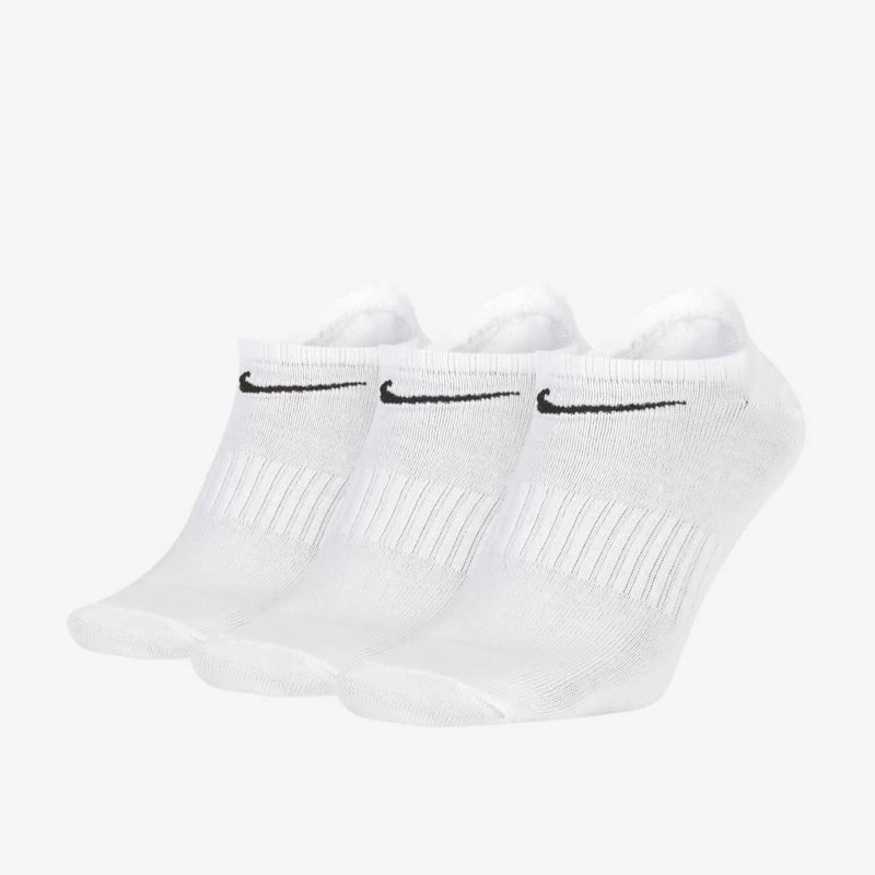 Jual Kaos Kaki Training Nike 3Pk Everyday Lightweight No-Show Socks White Original Sx7678-100 - v3.ncrsport.com