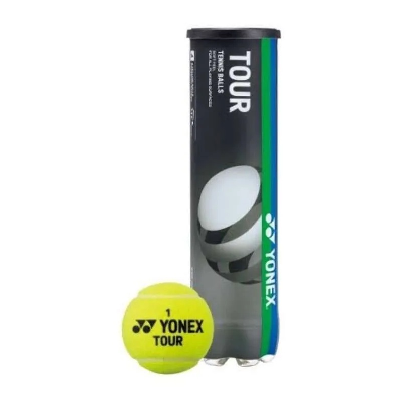 Jual Peralatan Tennis Yonex Tour Practice Tennis Ball 1 Can 4 Balls Yellow Original Tbltbtr4Np24-Ylzzzz-4In1 - v3.ncrsport.com