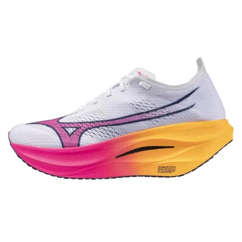Jual Sepatu Lari Mizuno Wave Rebellion Pro 3 White-Pink Tetra-Tang Orange Original U1Gd253311 - v3.ncrsport.com