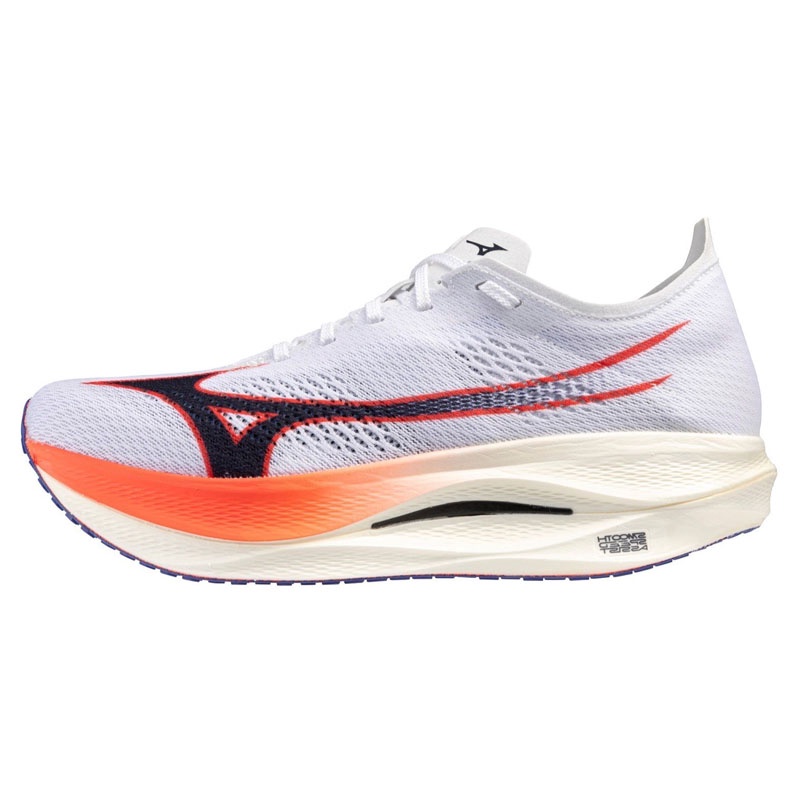 Jual Sepatu Lari Mizuno Wave Rebellion Pro Low White-Baritone Blue-Fiery Coral 2 Original U1Gd254011 - v3.ncrsport.com