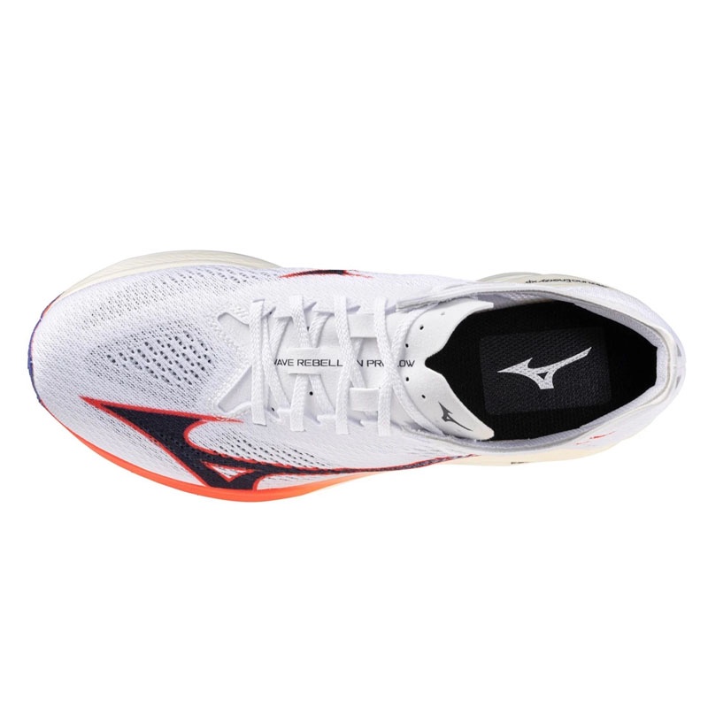 Jual Sepatu Lari Mizuno Wave Rebellion Pro Low White-Baritone Blue-Fiery Coral 2 Original U1Gd254011 - v3.ncrsport.com
