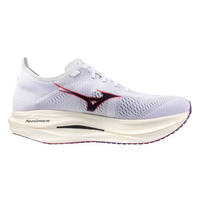 Jual Sepatu Lari Mizuno Wave Rebellion Pro Low White-Baritone Blue-Fiery Coral 2 Original U1Gd254011 - v3.ncrsport.com