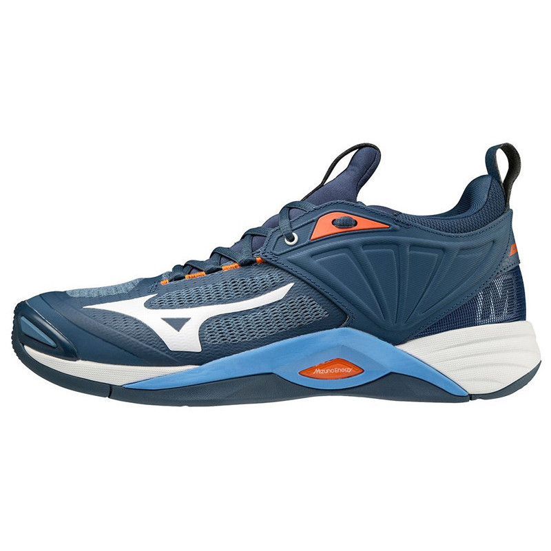 Beli Sepatu Volley Mizuno Wave Momentum 2 Dark Denim Original V1Ga211212