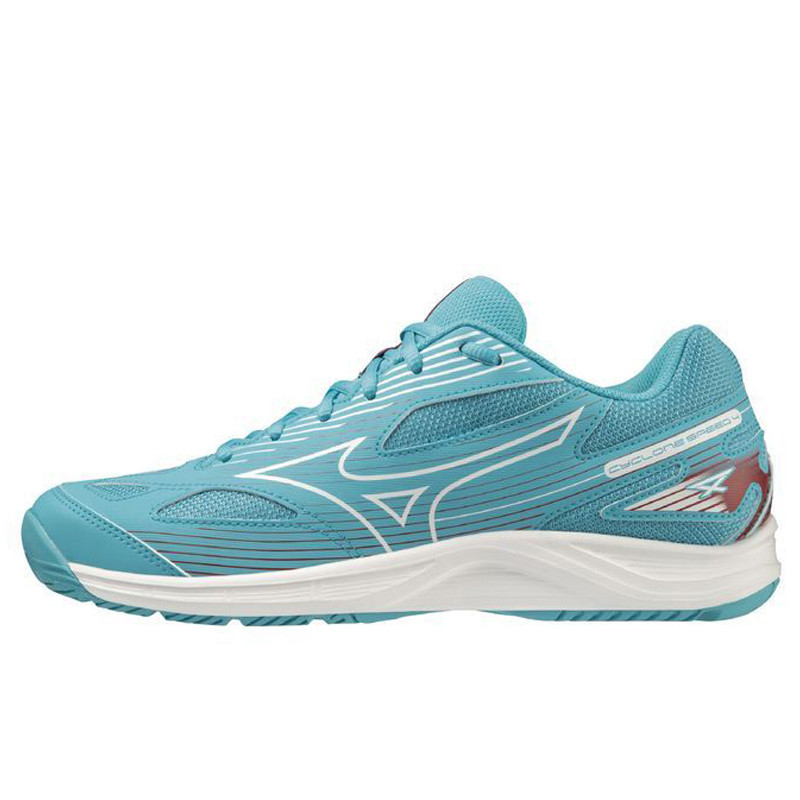 Beli Sepatu Volley Mizuno Cyclone Speed 4 Scuba Blue Original V1Ga238059