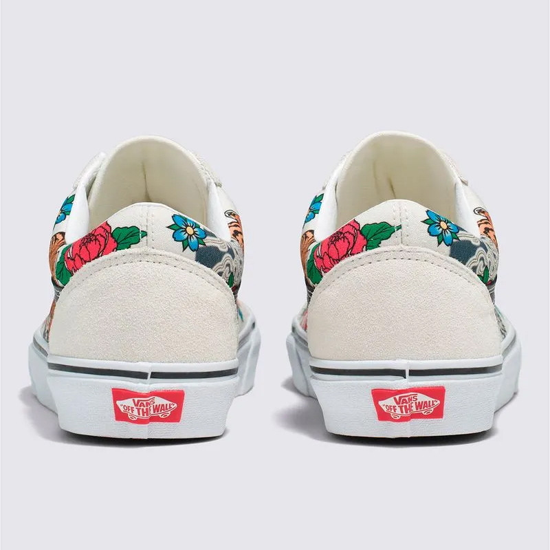 Jual Sepatu Sneakers Vans Old Skool Tiger Floral White Original Vn0005Uf6Gl - v3.ncrsport.com