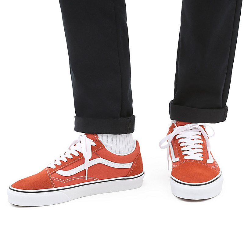 Jual Sepatu Sneakers Vans Color Theory Old Skool Orange Original Vn0005Ufgwp - v3.ncrsport.com