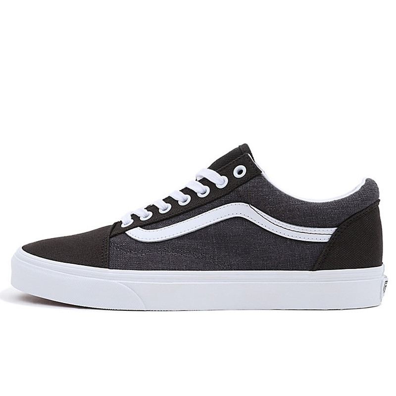 Jual Sepatu Sneakers Vans Old Skool Summer Linen Black Original Vn0007Ntbma - v3.ncrsport.com