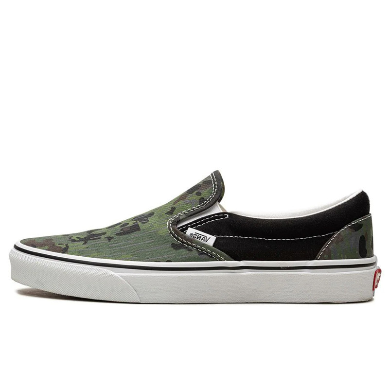 Jual Sepatu Sneakers Vans Rain Camo Classic Slip-On Green Original Vn0009Q7Bgk - v3.ncrsport.com