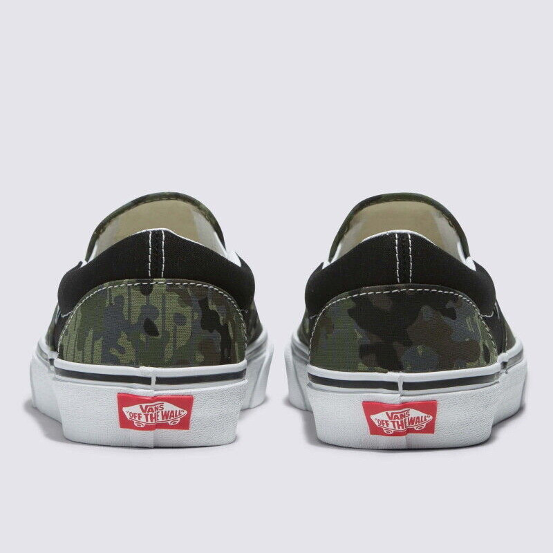 Jual Sepatu Sneakers Vans Rain Camo Classic Slip-On Green Original Vn0009Q7Bgk - v3.ncrsport.com