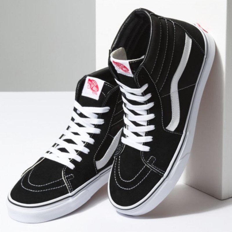 Jual Sepatu Sneakers Vans Sk8-Hi Black White Original Vn000D5Ib8C - v3.ncrsport.com