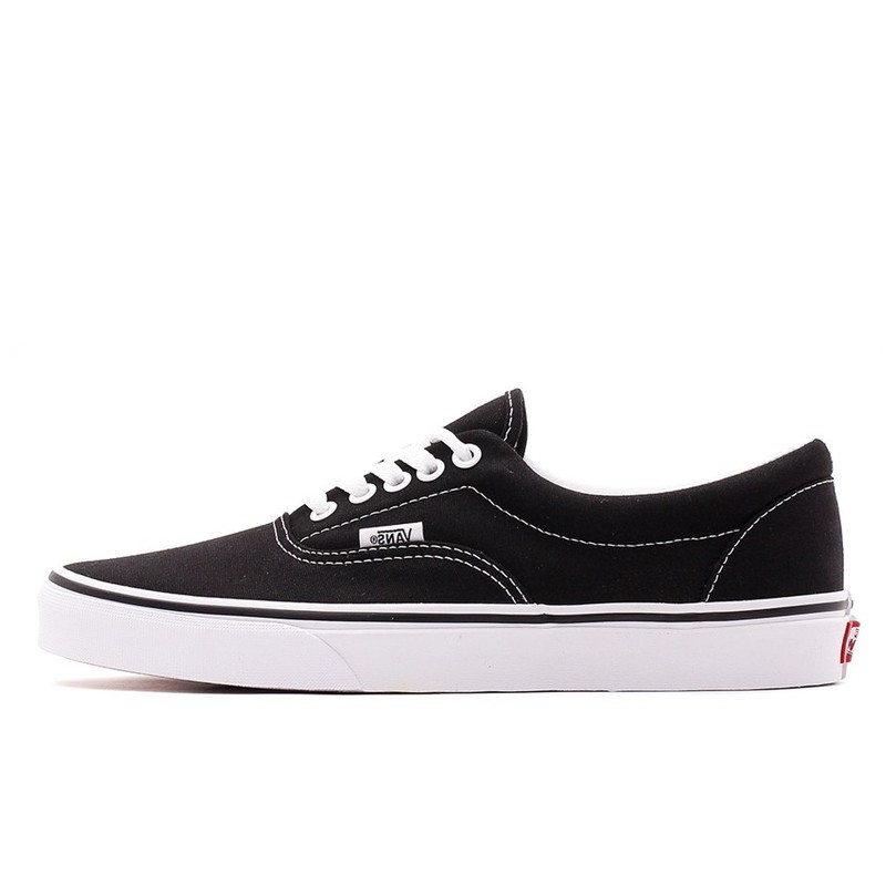 Beli Sepatu Sneakers Vans Era Black White Original Vn000Ewzblk