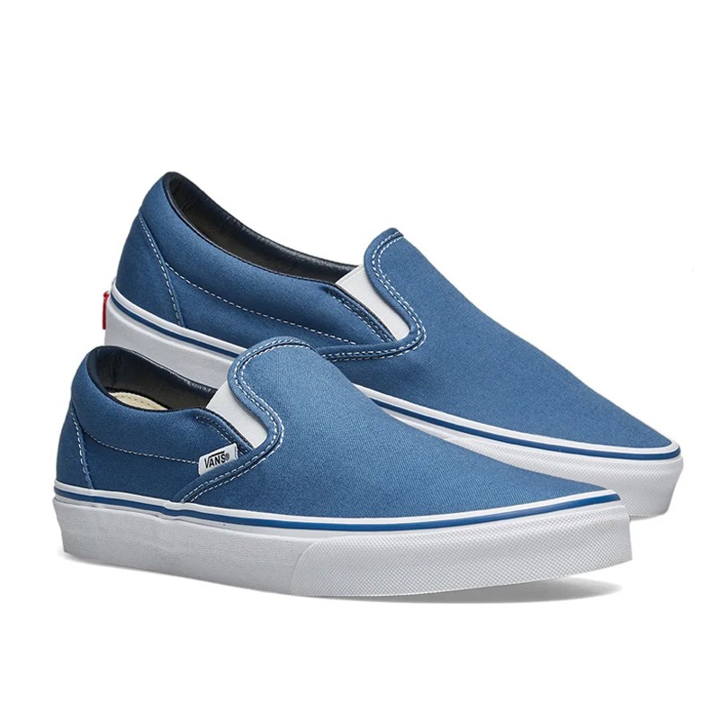 Jual Sepatu Sneakers Vans Classic Slip On Navy Original Vn000Eyenvy - v3.ncrsport.com