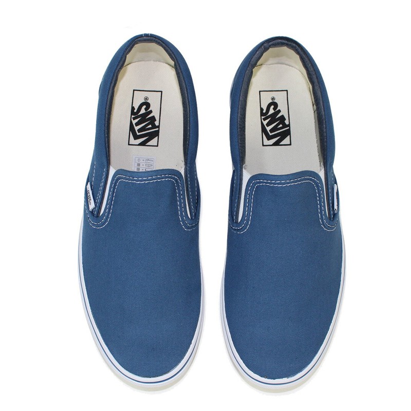 Jual Sepatu Sneakers Vans Classic Slip On Navy Original Vn000Eyenvy - v3.ncrsport.com