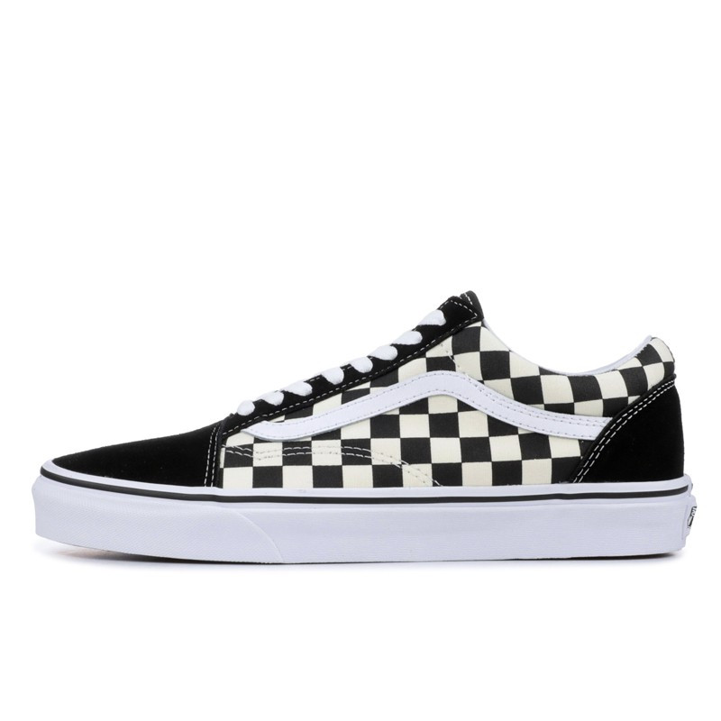 Beli Sepatu Sneakers Vans Old Skool Black Checkerboard Original Vn0A38G1P0S