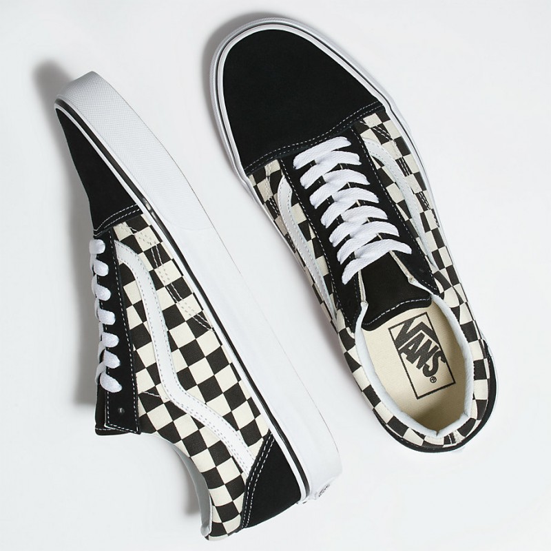 Jual Sepatu Sneakers Vans Old Skool Black Checkerboard Original Vn0A38G1P0S - v3.ncrsport.com