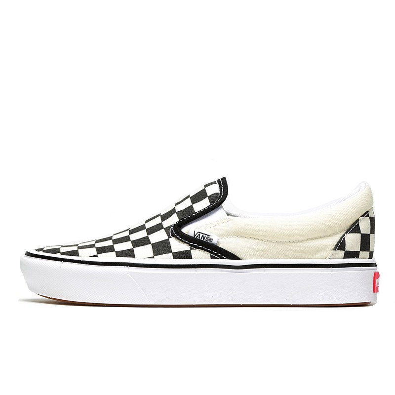 Jual Sepatu Sneakers Vans Comfycush Checkerboard Slip On Black White Original Vn0A3Wmdvo4 - v3.ncrsport.com